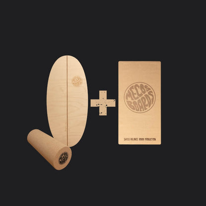 BALANCE BOARD & KORKMATTE SET - MECOS BOARDS