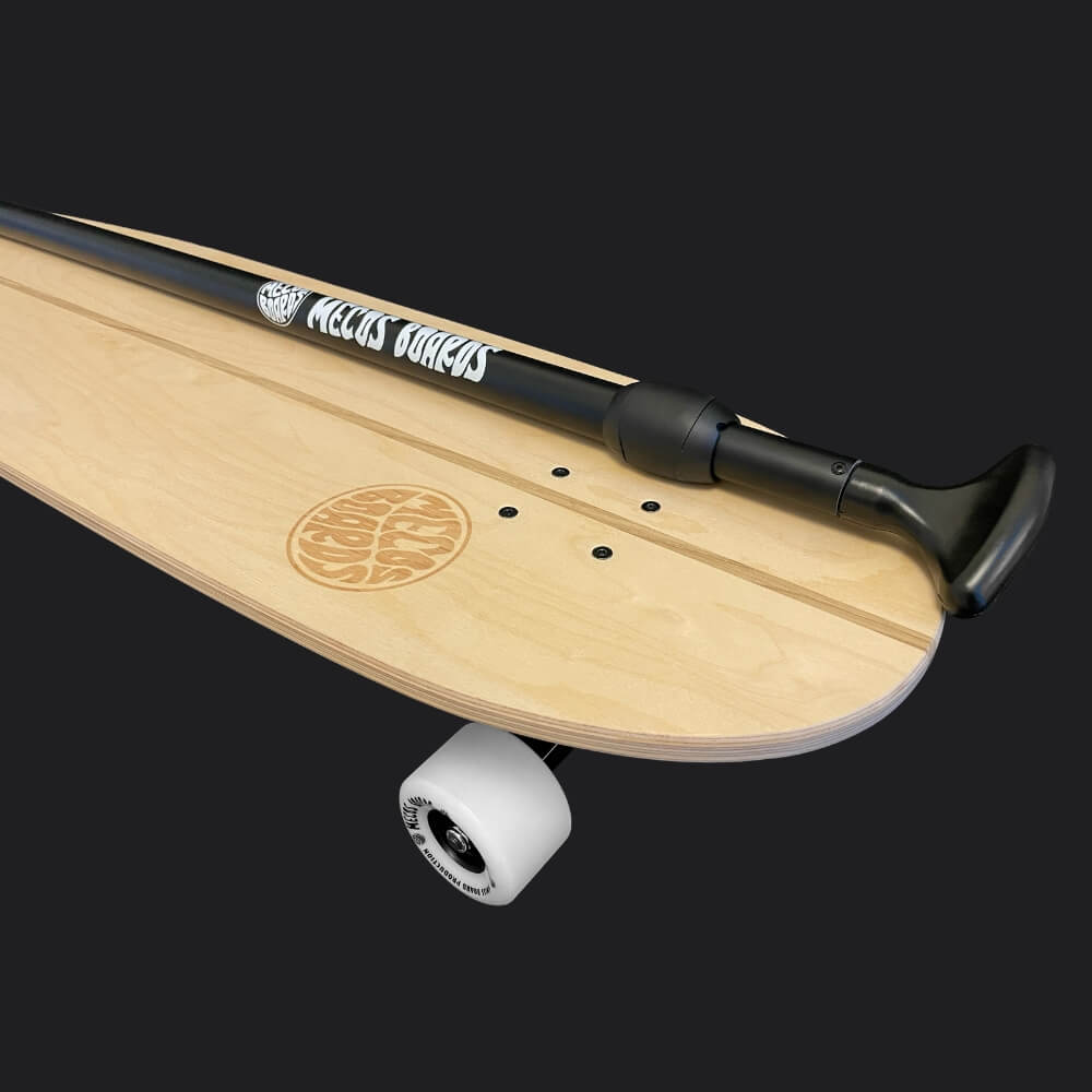 THE LAND SURFER SET MIT LAND PADDLE - MECOS BOARDS